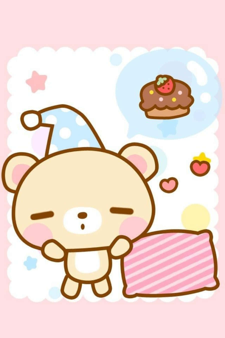 Thế giới Kawaii ngọt ngào và vui tươi Hình nền