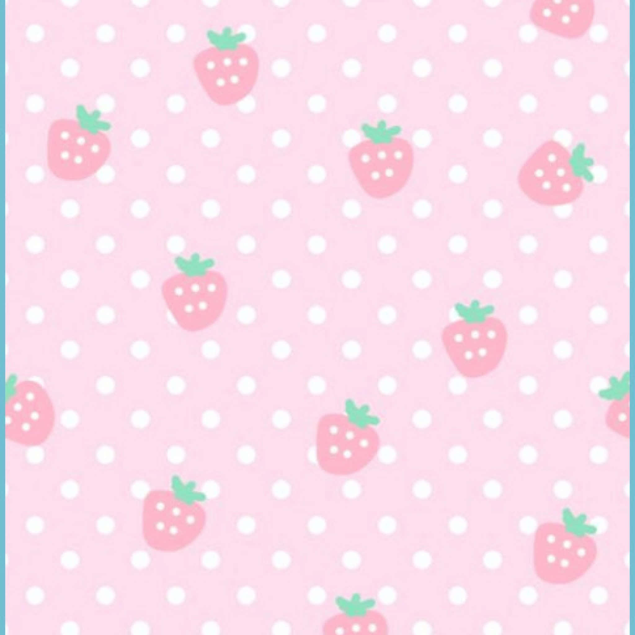 Thế giới Kawaii Đáng yêu - Nền Thẩm mỹ Hồng Hình nền