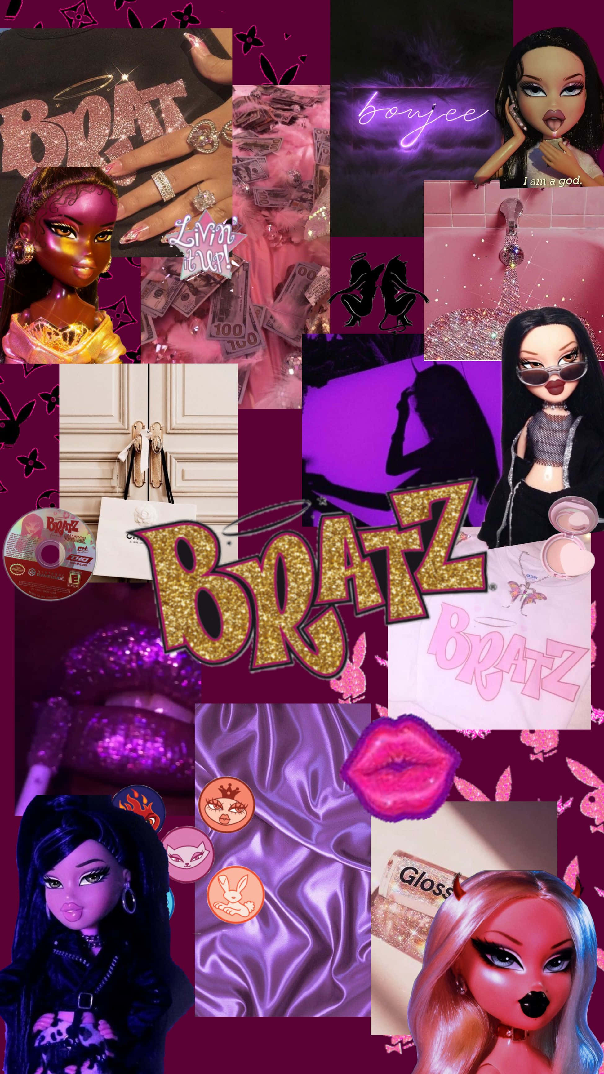 “Thể hiện cá tính Bratz của bạn” Hình nền