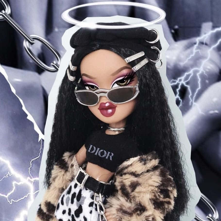 Thể Hiện Phong Cách Búp Bê Của Bạn - Thẩm Mỹ Búp Bê Bratz Hình nền