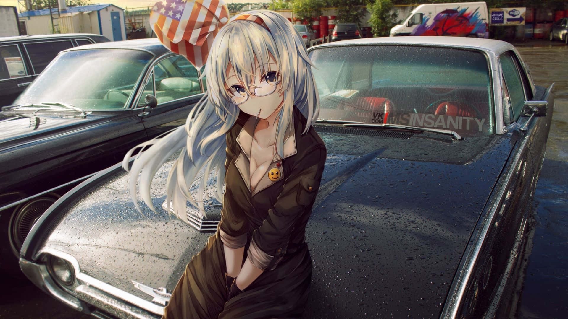 Thể hiện phong cách của bạn với chiếc xe lấy cảm hứng từ anime Hình nền
