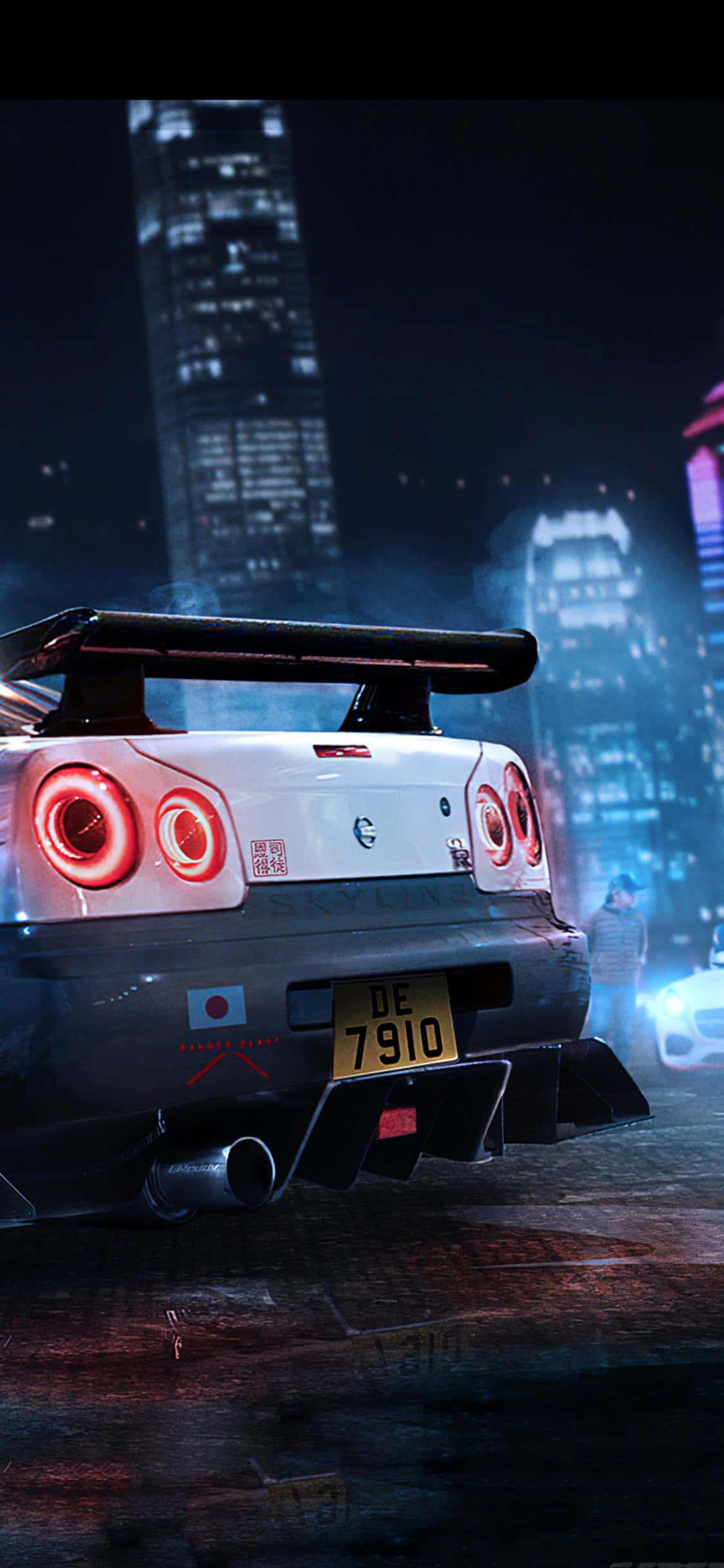 Thể hiện phong cách của bạn với iPhone Nissan Skyline Hình nền