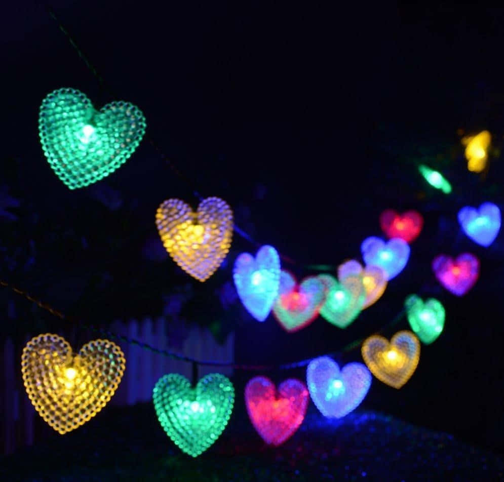 Thể hiện tình yêu và lòng biết ơn với hình nền trái tim thẩm mỹ. Hình nền
