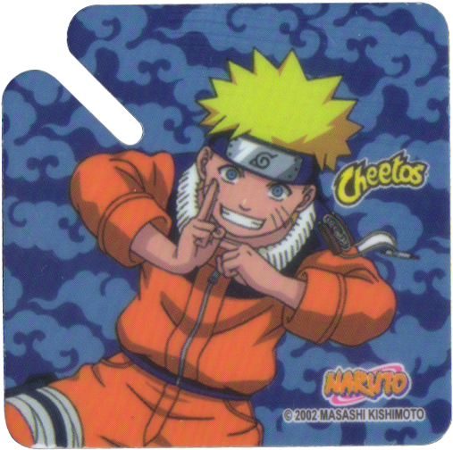 Thẻ quảng cáo Naruto Cheetos Hình nền