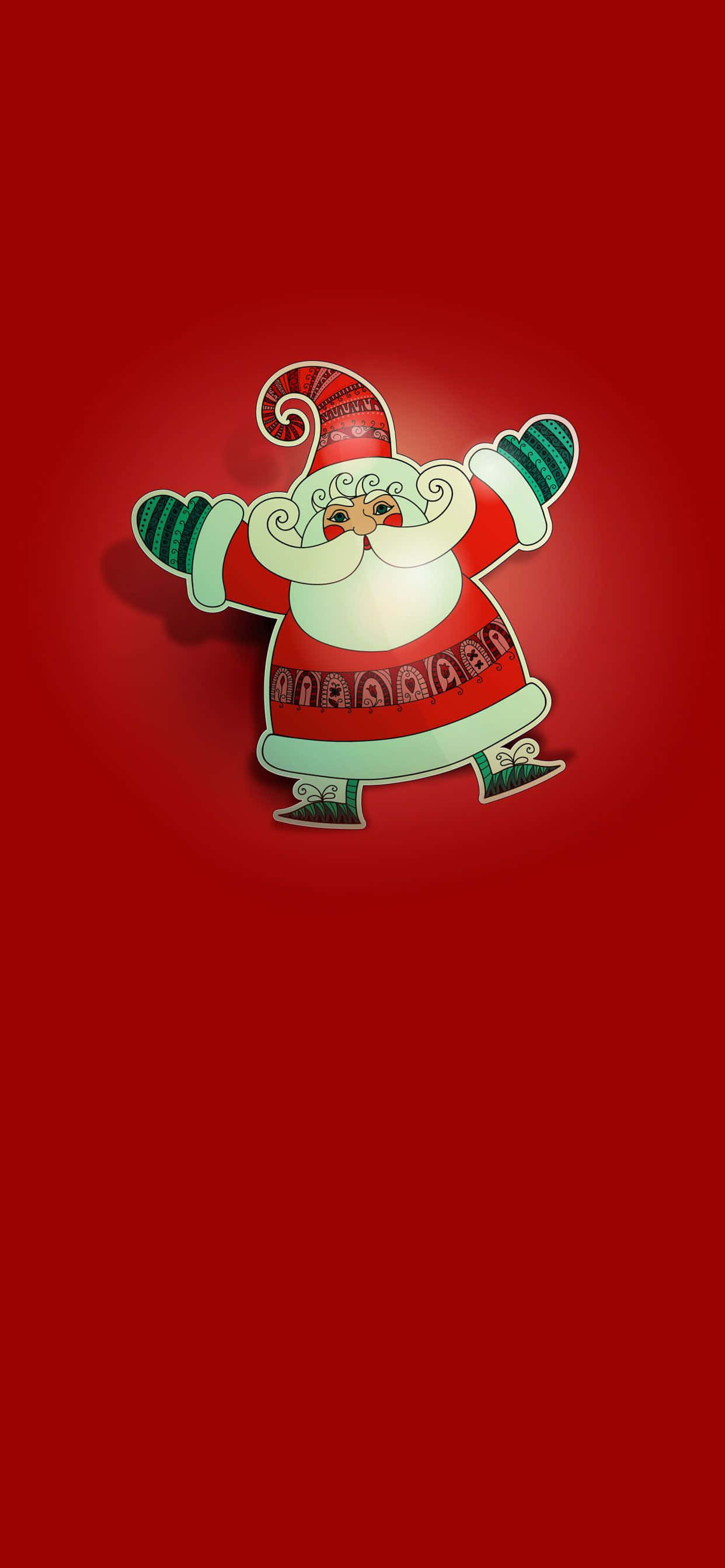 Thêm niềm vui ngày lễ vào điện thoại của bạn với hình nền Funny Christmas iPhone này! Hình nền