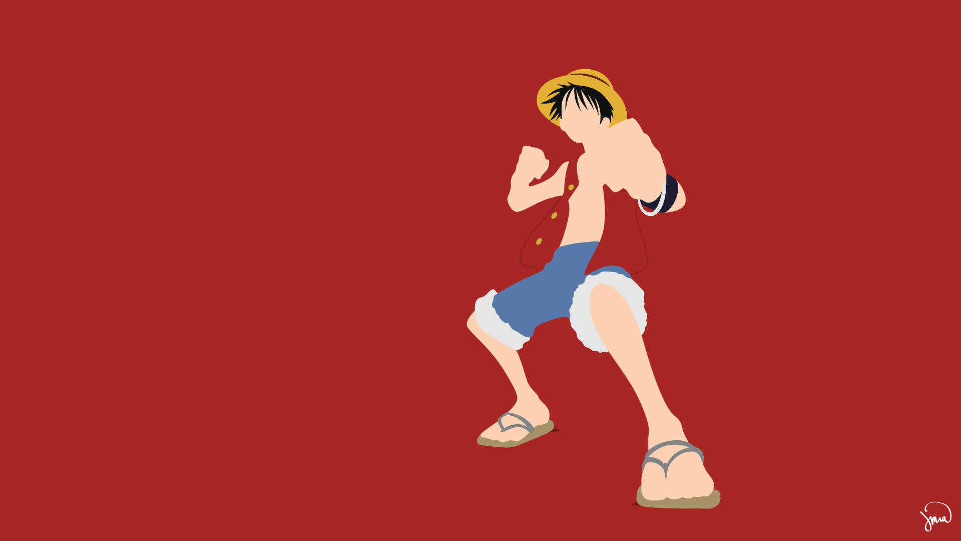 "Theo chân băng Mũ Rơm và Vua Hải tặc tham vọng - Monkey D. Luffy!" Hình nền