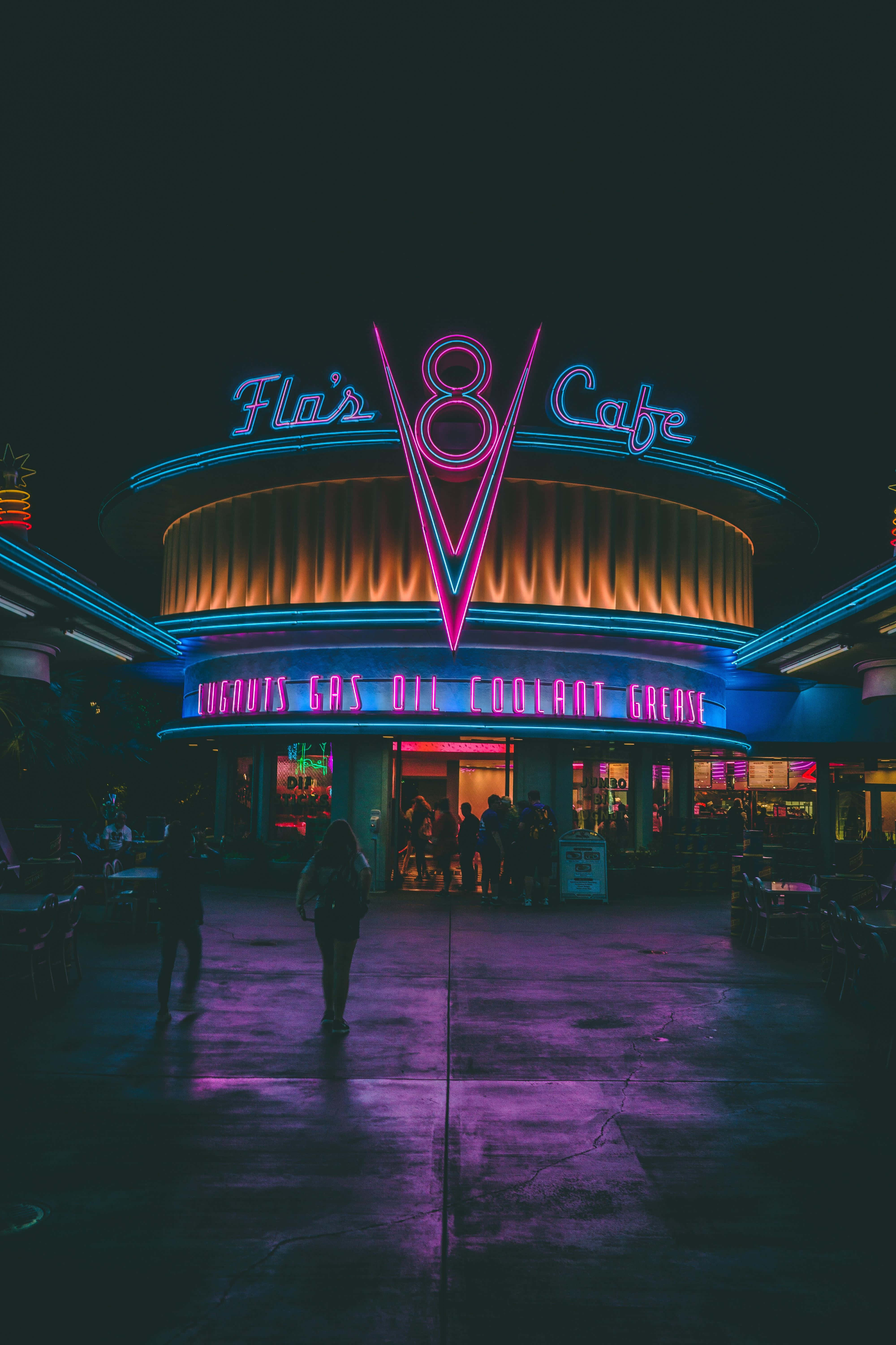 Theo đuổi ước mơ và không ngừng vươn tới những vì sao - phong cách neon hồng Hình nền