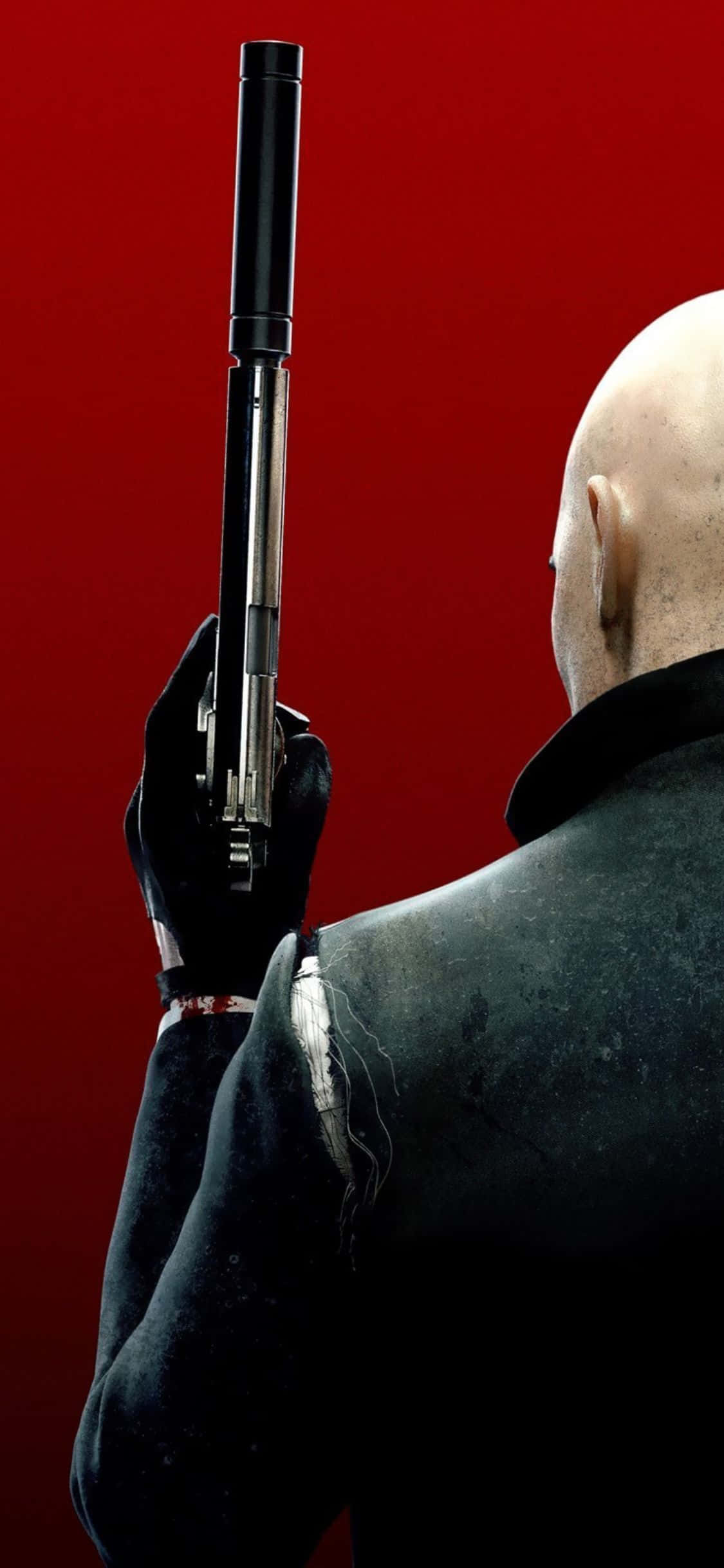 “Thích nghi Sự Chuộc Tội của bạn với Hitman trên iPhone X” Hình nền