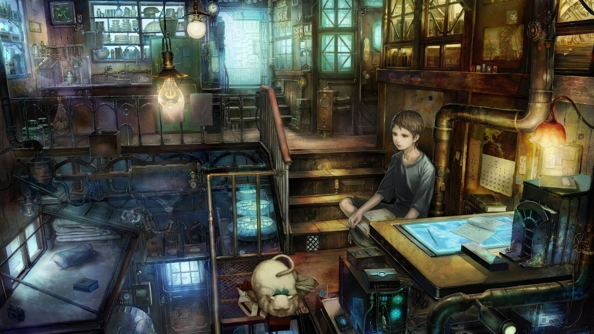Thiên đường Anime dưới lòng đất Hình nền