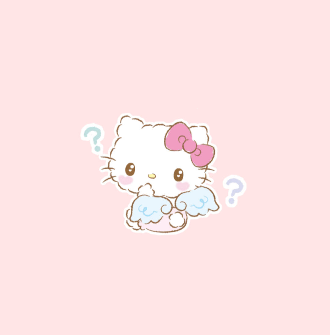 Thiên thần Hello Kitty Dễ thương Hình nền