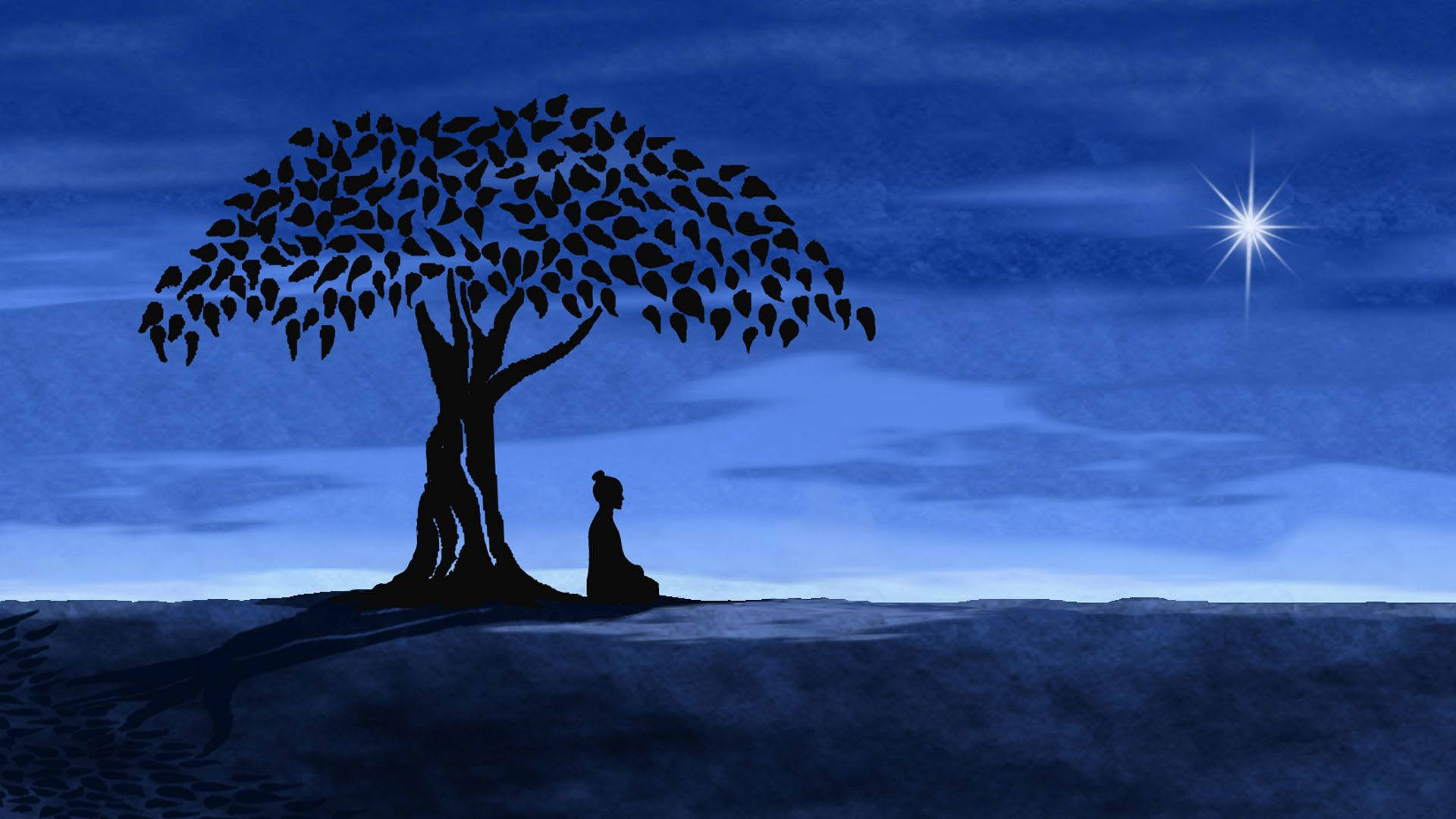 Thiền Tĩnh Tâm Thẩm Mỹ Hình nền