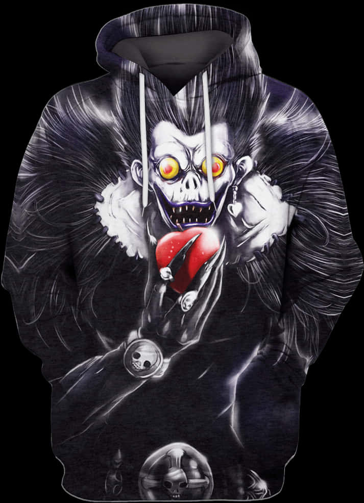 Thiết kế Áo Hoodie Ryuk Death Note Hình nền