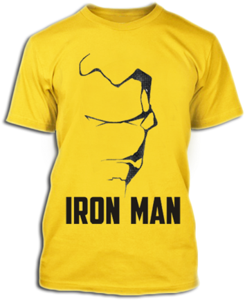 Thiết kế áo thun Iron Man tối giản Hình nền