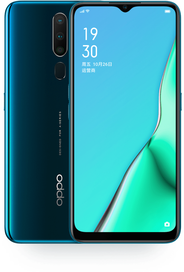 Thiết kế màn hình và camera của điện thoại thông minh Oppo Hình nền