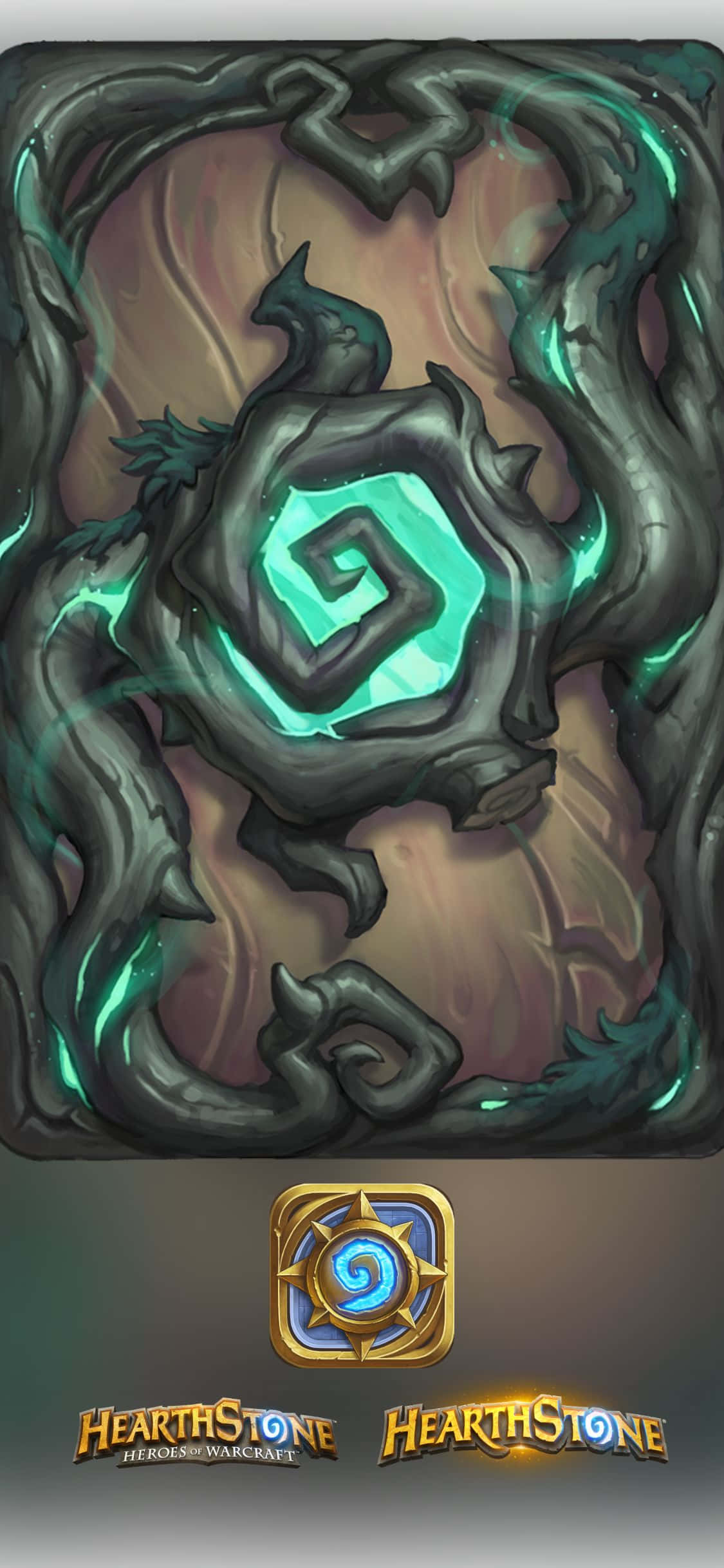 Thiết kế mặt sau thẻ bài iPhone XS Hearthstone Hình nền