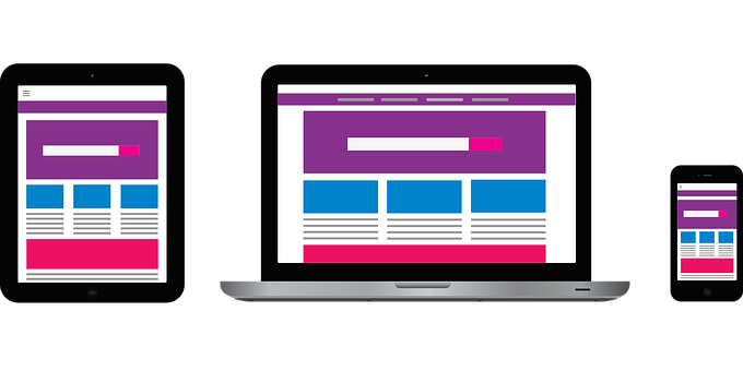 Thiết kế Web Tương thích Trên Nhiều Thiết bị Hình nền