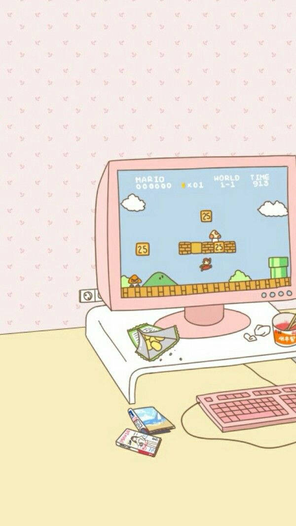 Thiết lập chơi game Kawaii HD Hình nền