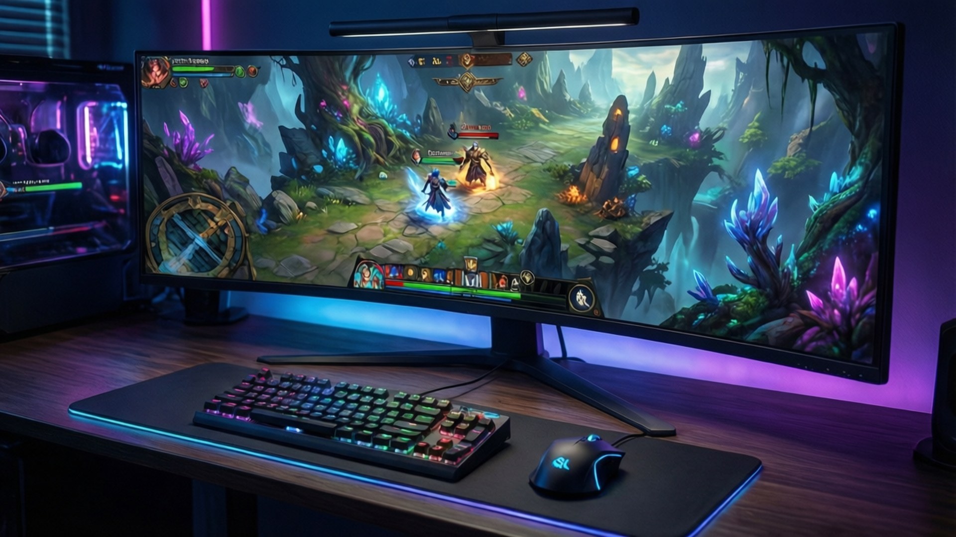 Thiết lập Gaming Đỉnh Cao Hình nền