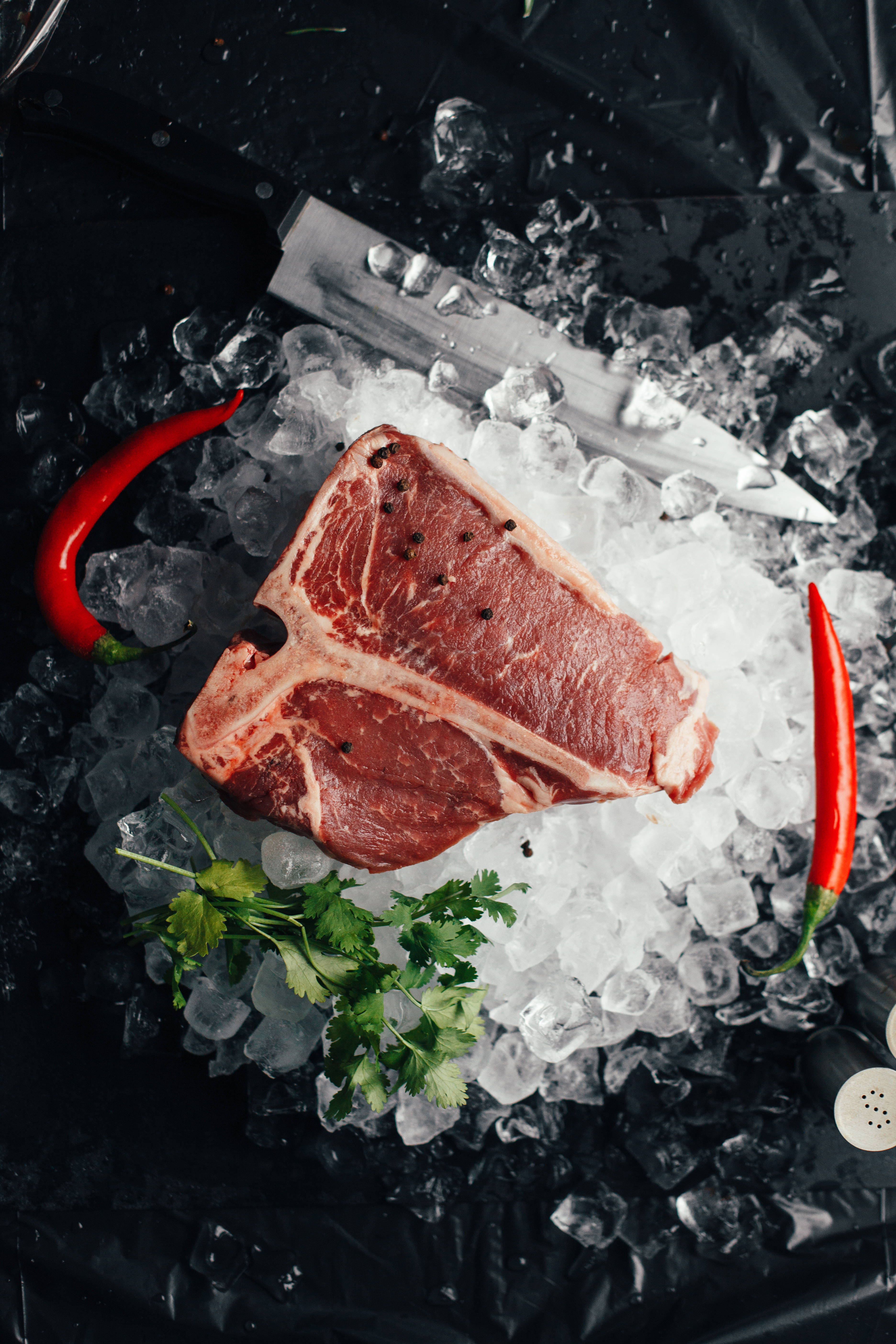 Thịt Bò Kobe Trên Đá Viên Hình nền