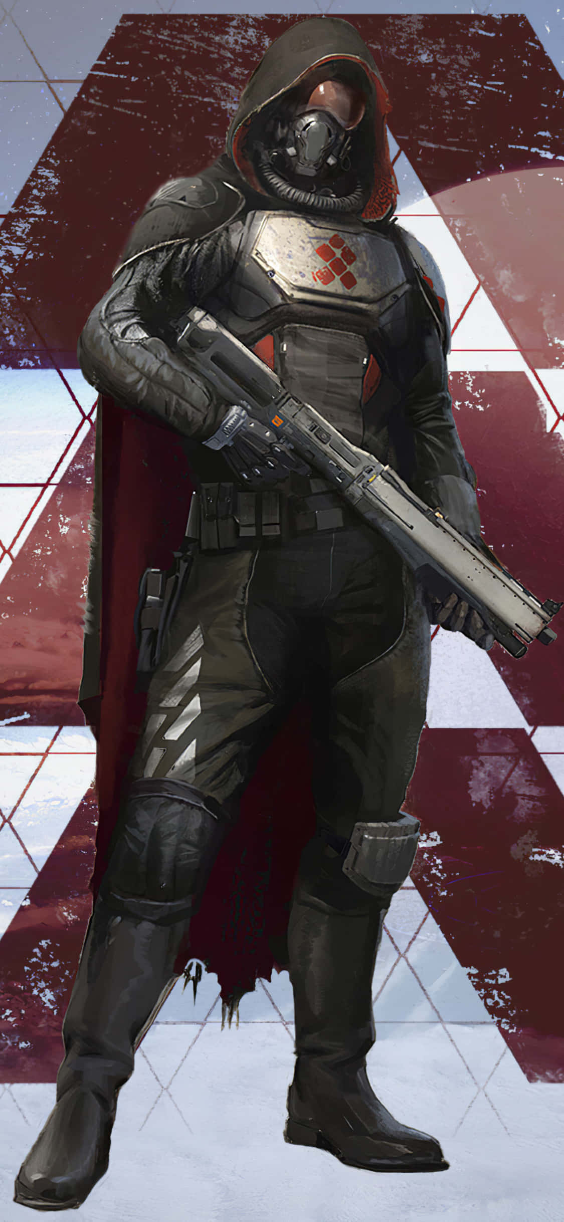Thợ săn đối đầu với Hive Knight trong game Destiny 2 Hình nền