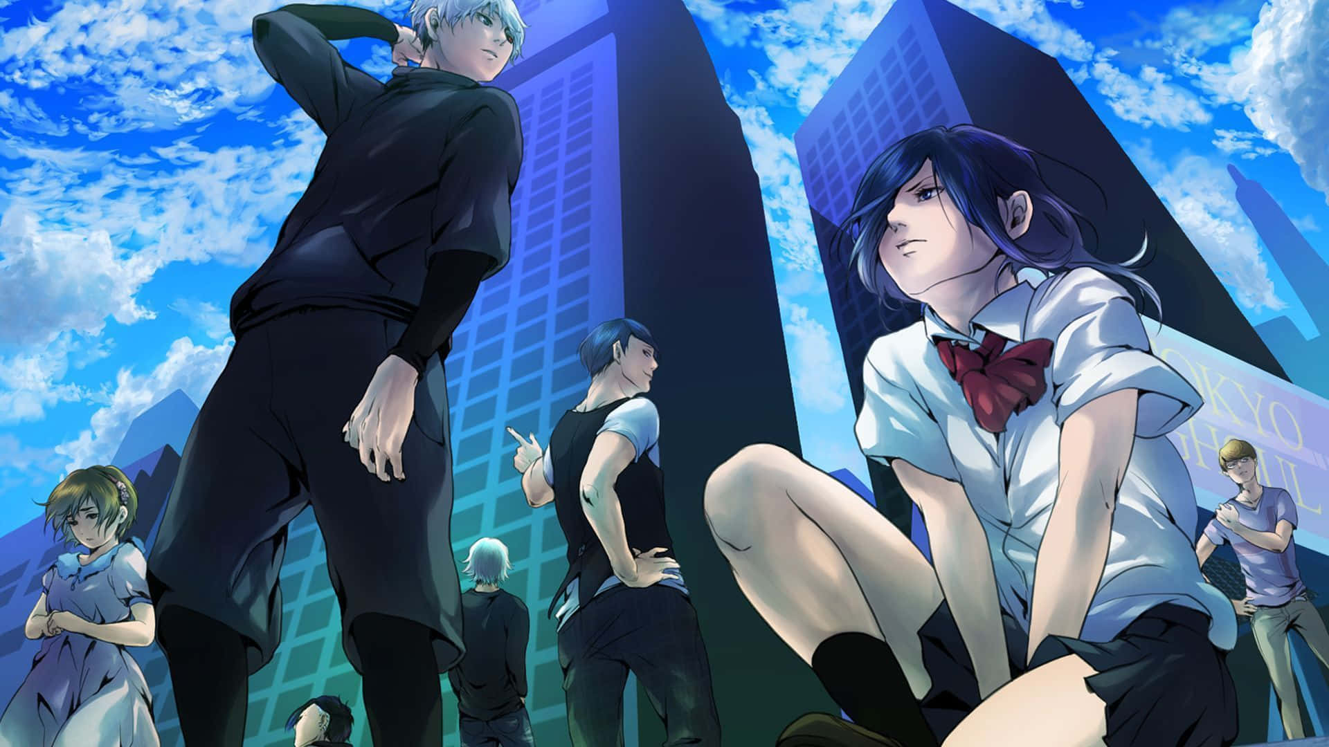 Thoáng Chút Hỗn Loạn Siêu Nhiên Trong Tokyo Ghoul Hình nền