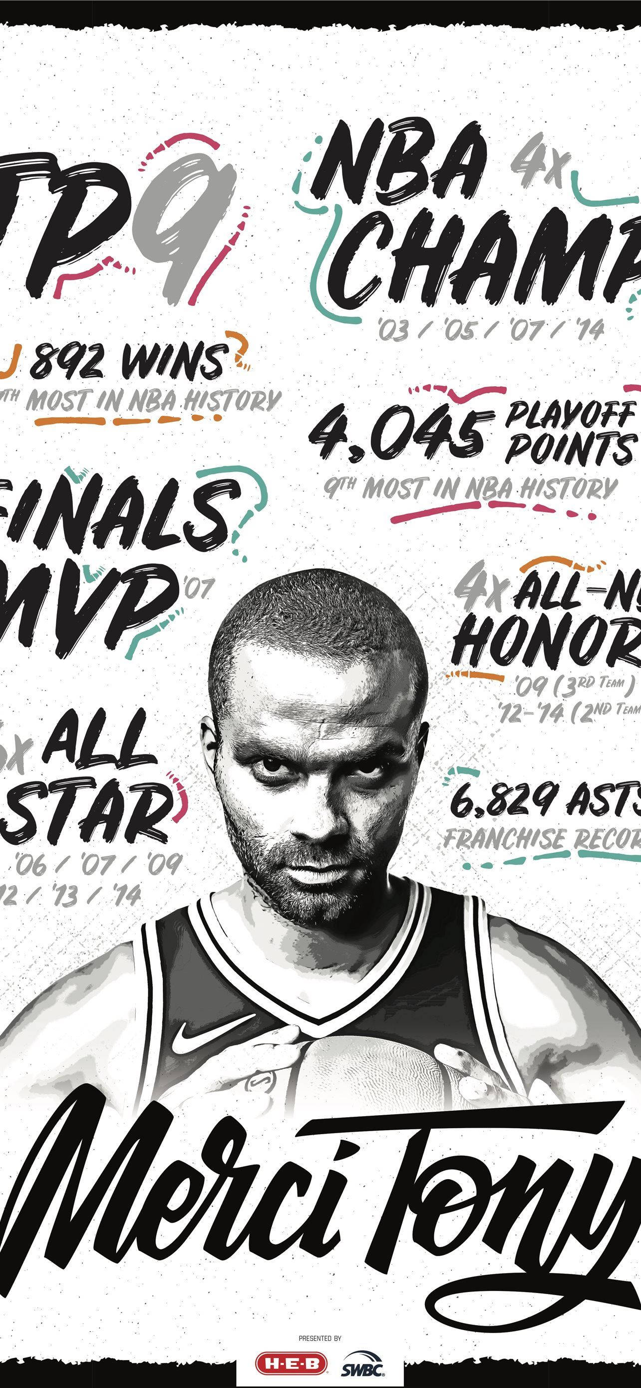 Thống kê bóng rổ Tony Parker Hình nền