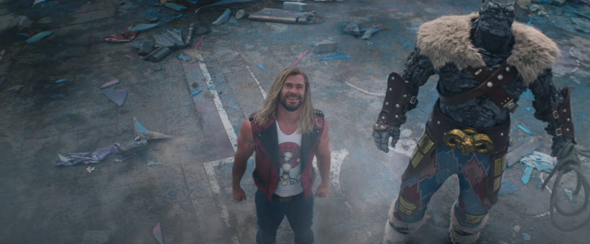 Thor Love And Thunder Quái Vật Đá Hình nền