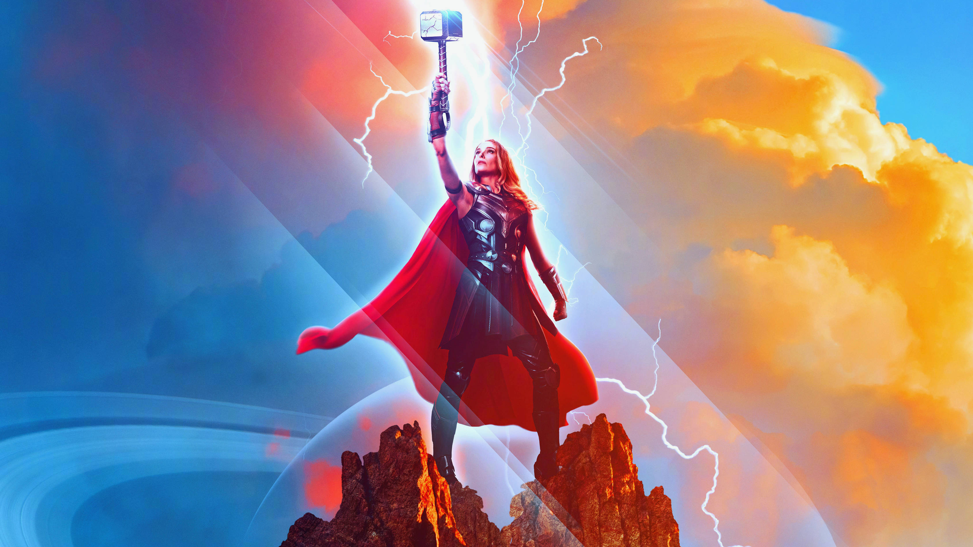 Thor Love And Thunder Jane Foster Nghệ Thuật Hình nền