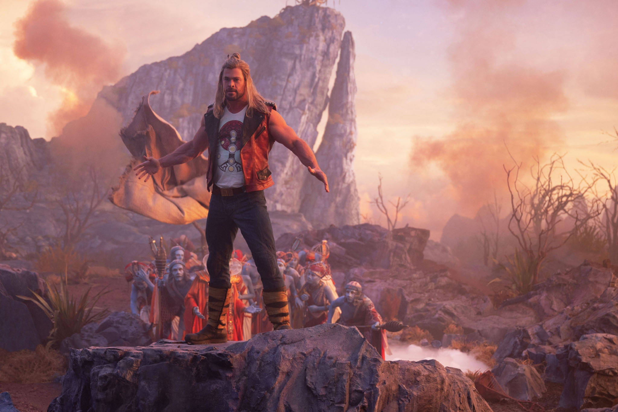 Thor Love And Thunder Á Thần Hình nền