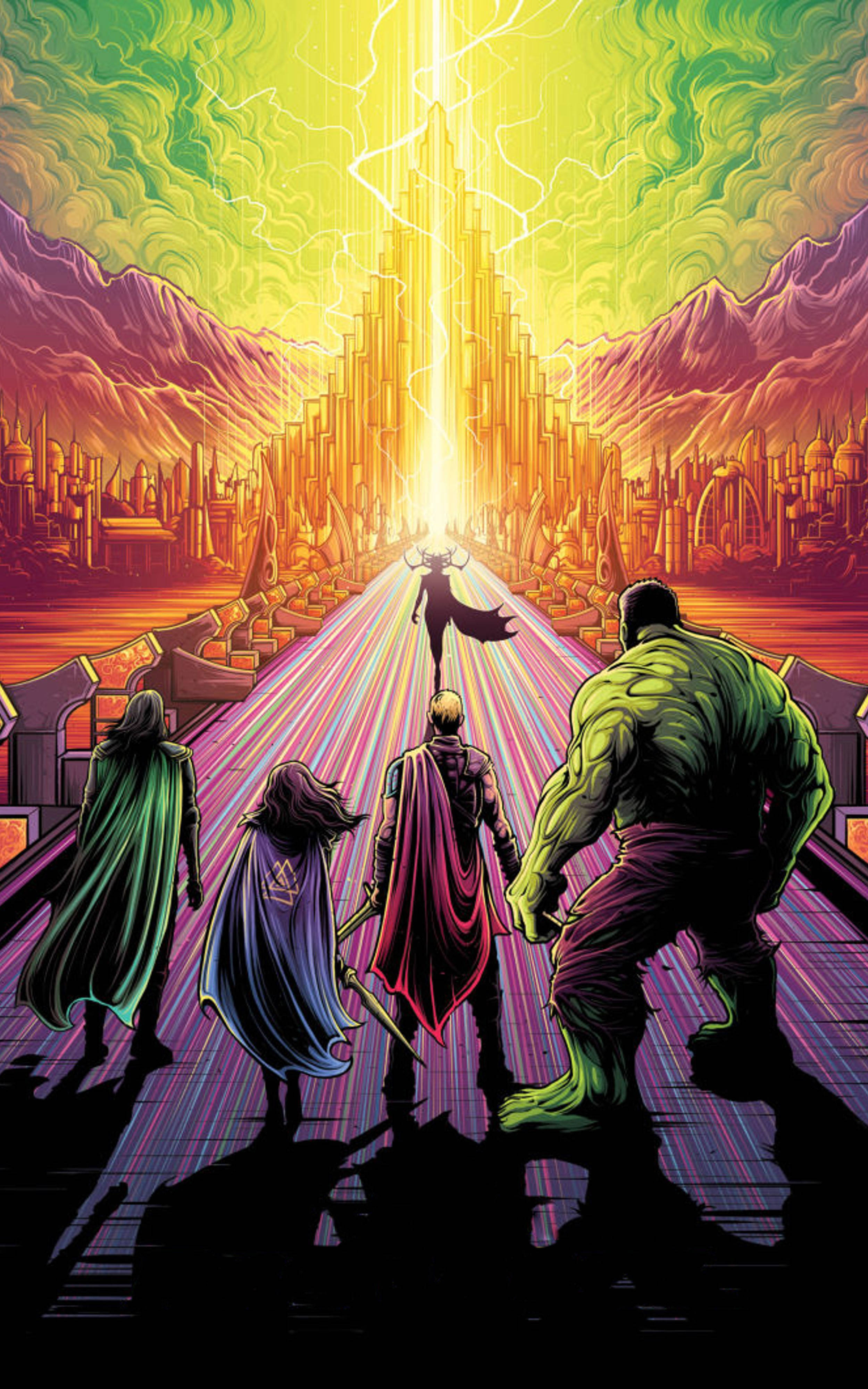 Mobile Thor Ragnarok Hình nền