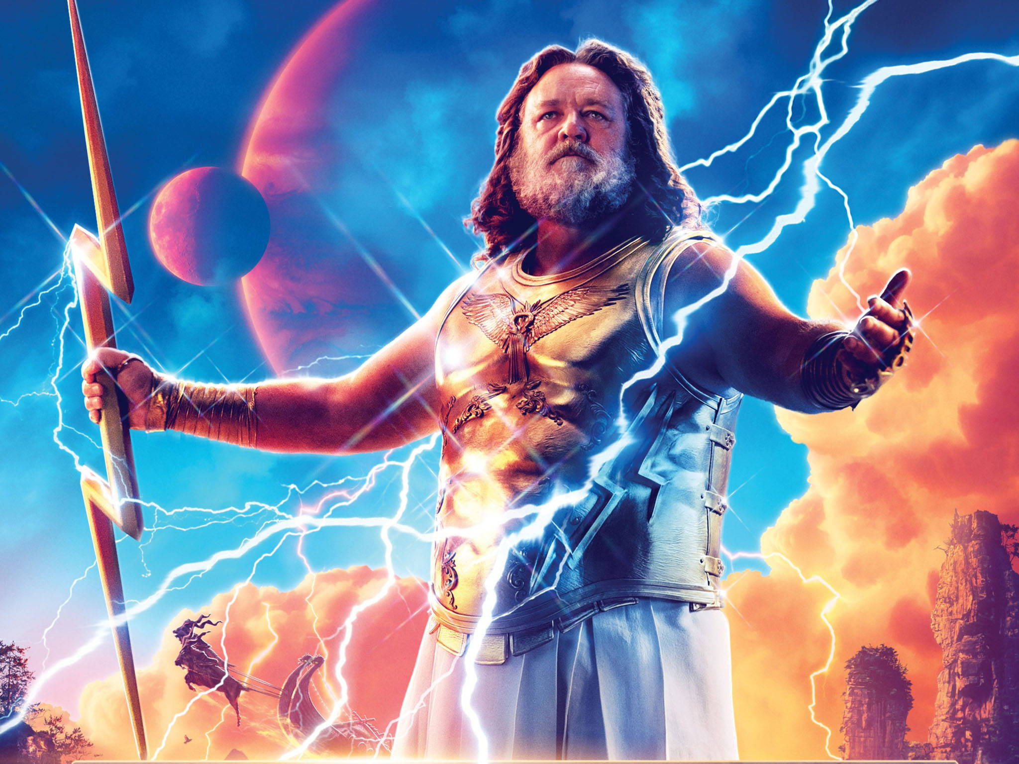 Thor Tình Yêu và Sấm Sét Zeus Hình nền
