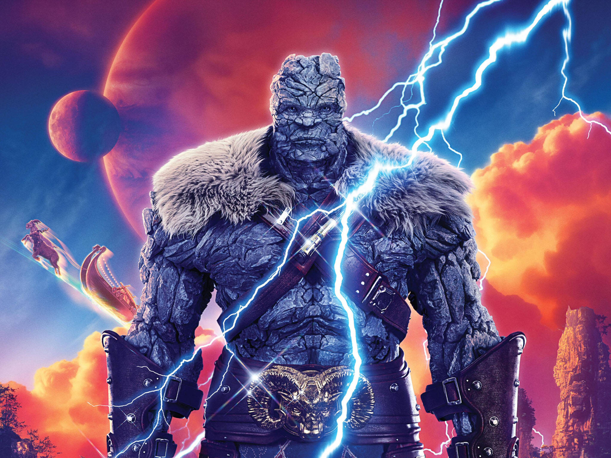 Thor Tình Yêu và Sấm Sét Korg Hình nền