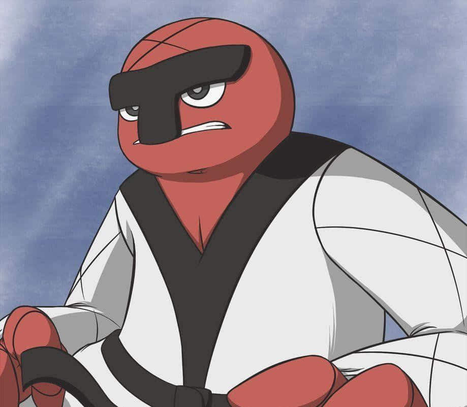 Throh mặc võ phục judo Hình nền