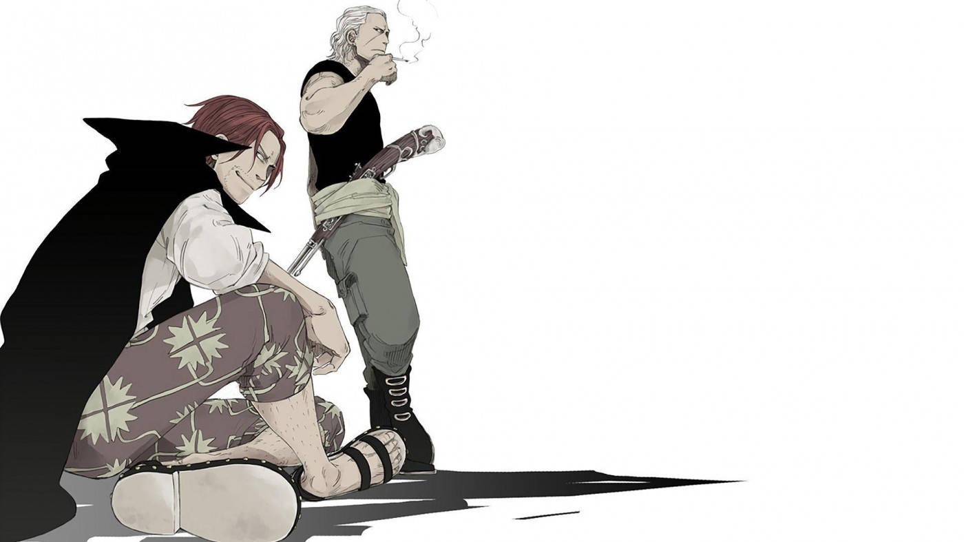 Thư Giãn Cùng Beckman Và Shanks One Piece Hình nền