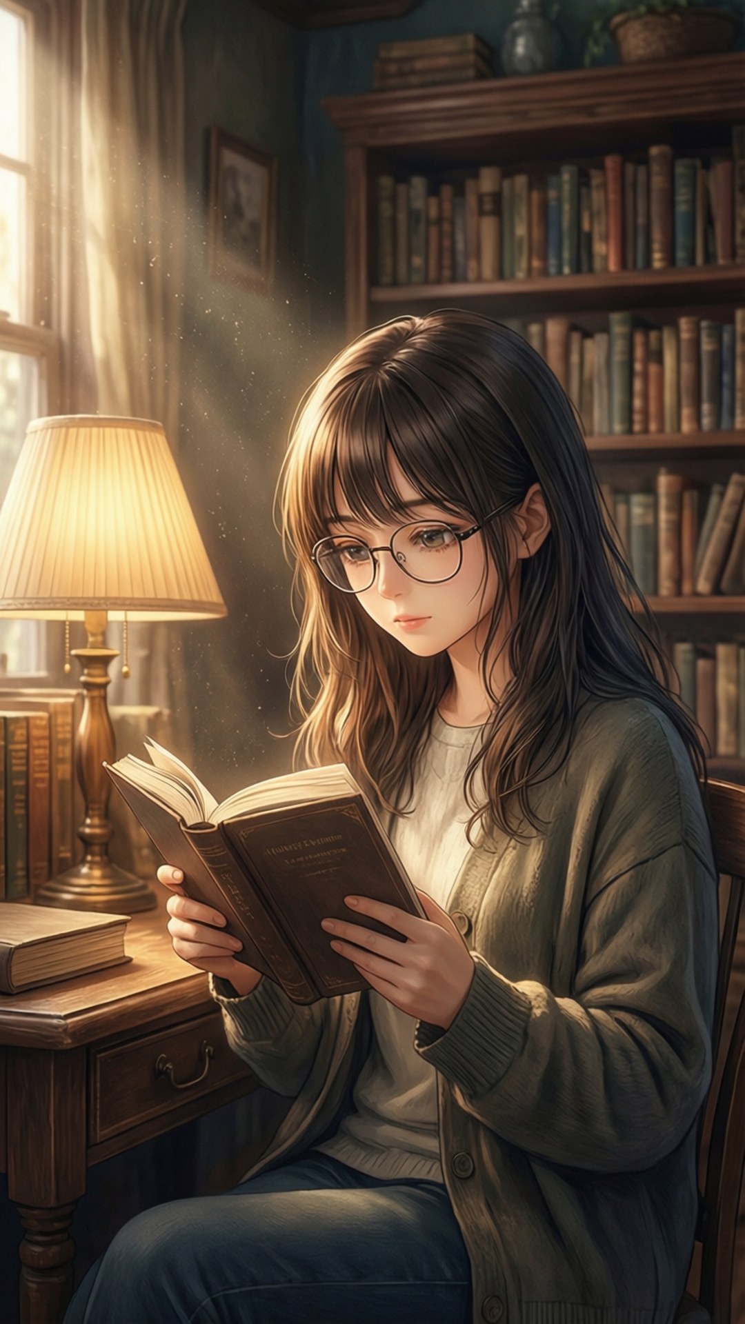 Thư viện ấm cúng Hình nền