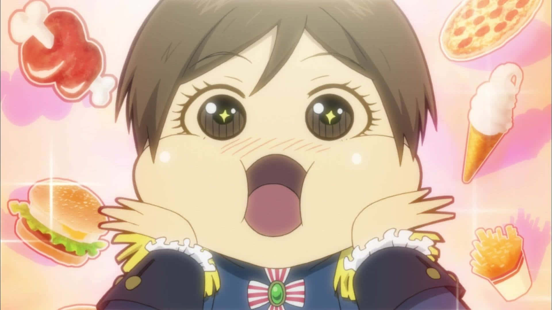 Thưởng thức cảnh anime hài hước này! Hình nền