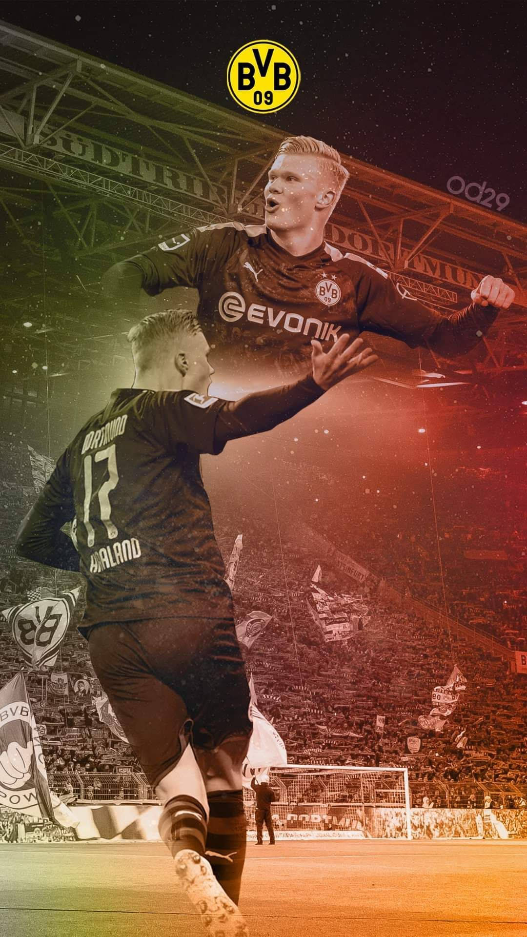 Tiền đạo BVB Erling Haaland Hình nền