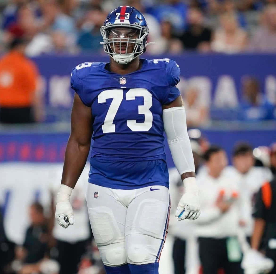 Tiền vệ cản phá Evan Neal của Giants Hình nền