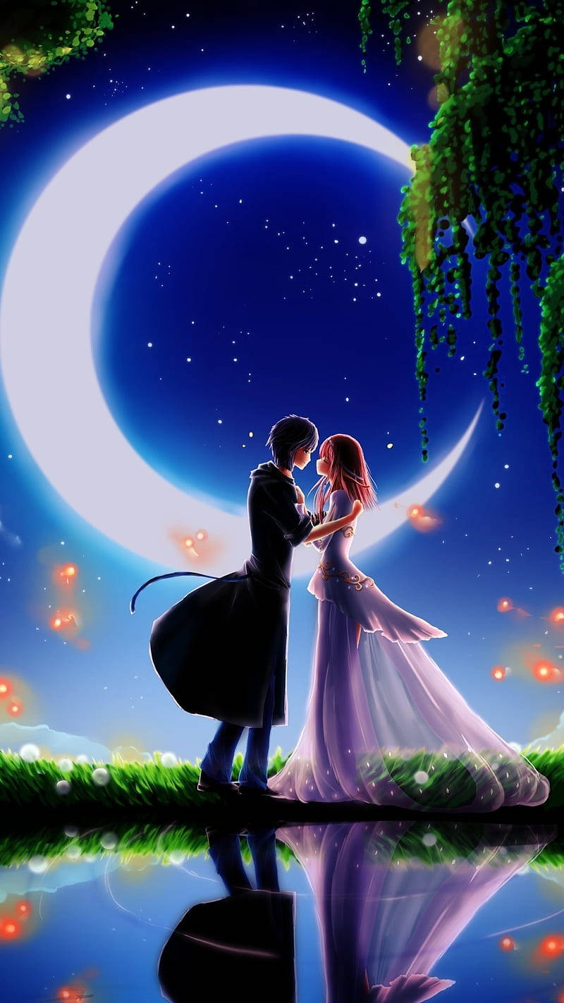Tình Yêu Cổ Tích Hoạt Hình Hình nền
