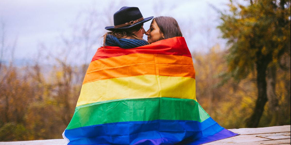 Tình Yêu Là Tình Yêu Cặp Đôi Với Cờ Tự Hào Hình nền