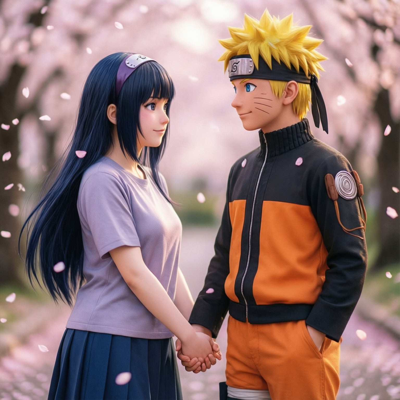 Tình yêu Naruto và Hinata Hình nền