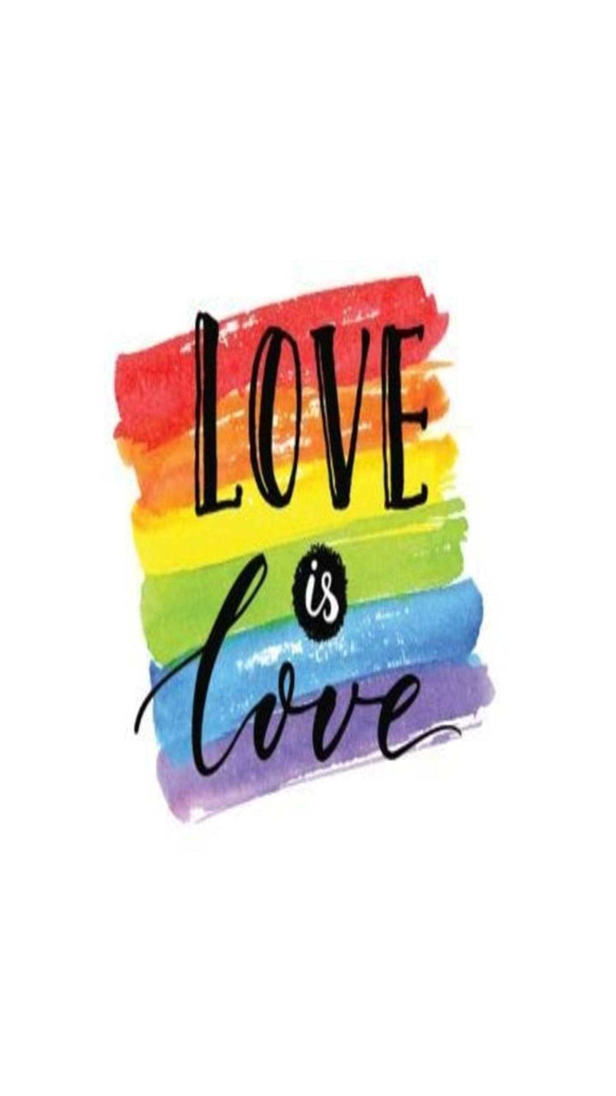 Tình Yêu Đơn Giản LGBT Điện Thoại Hình nền