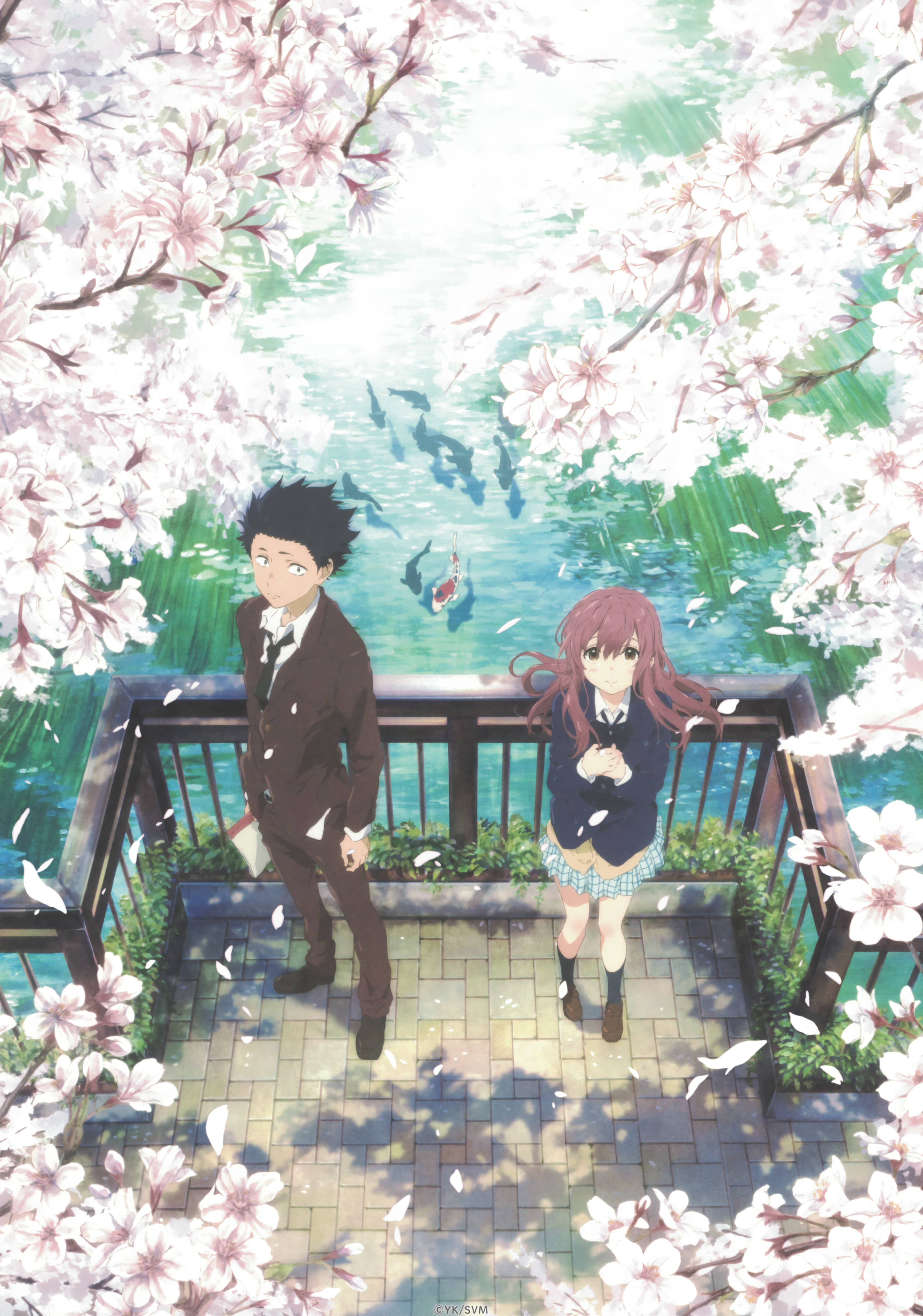 Tình yêu và Sự trưởng thành trong A Silent Voice Hình nền