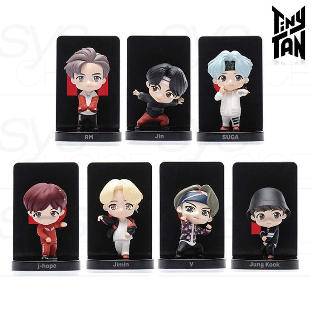 Tiny Tan BTS Hành Động Đen Hình nền