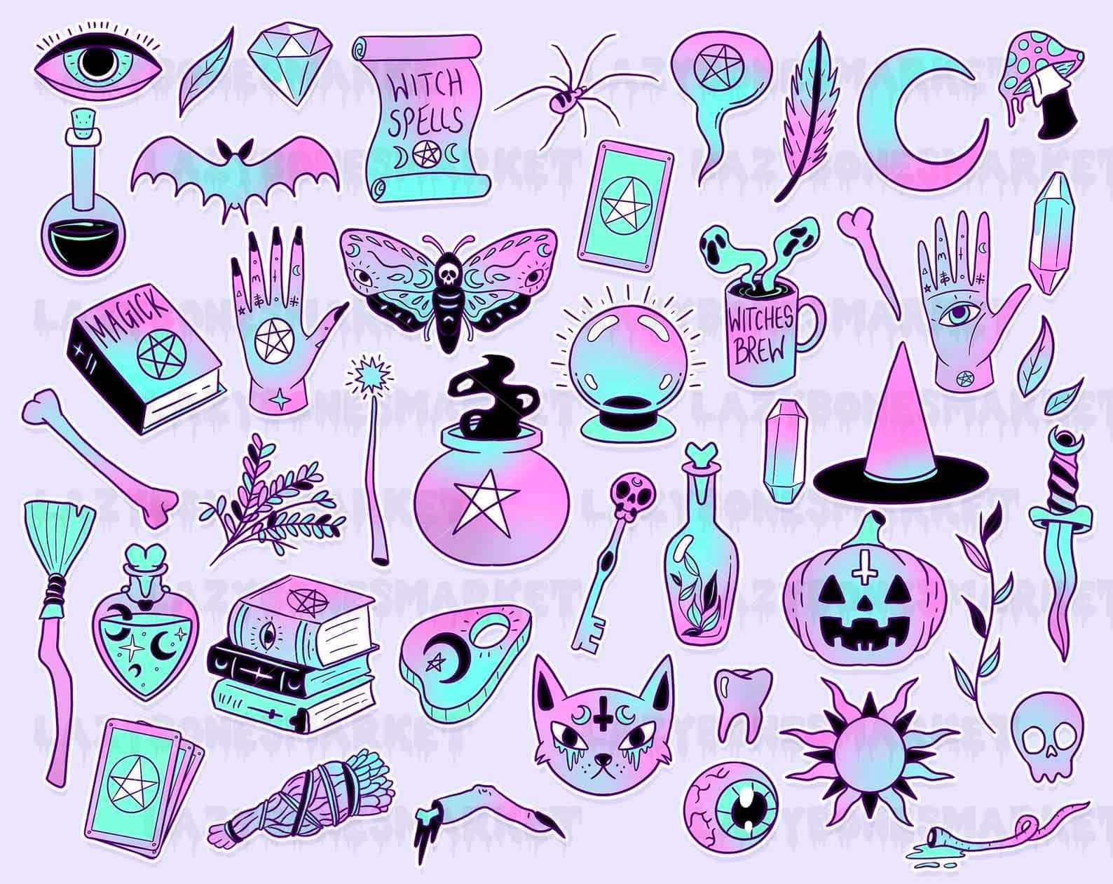 Tỏa sáng phong cách Pastel Goth của bạn Hình nền