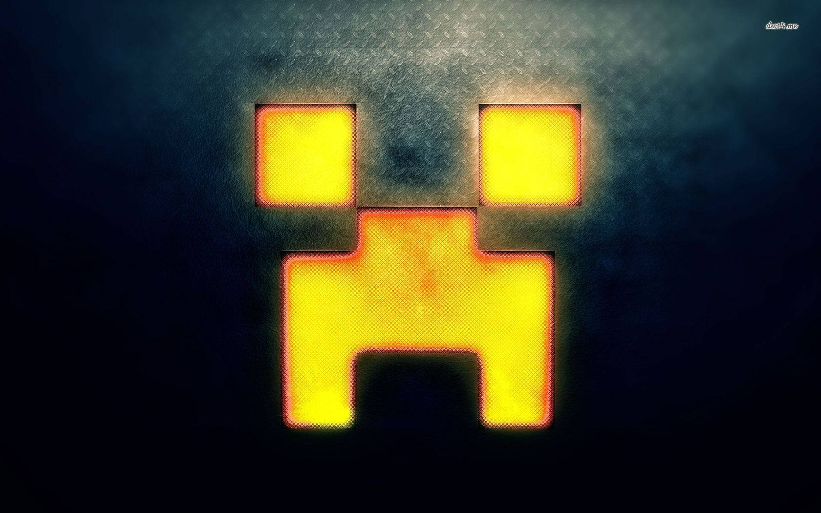 Tỏa sáng với Khuôn mặt Creeper Minecraft này Hình nền