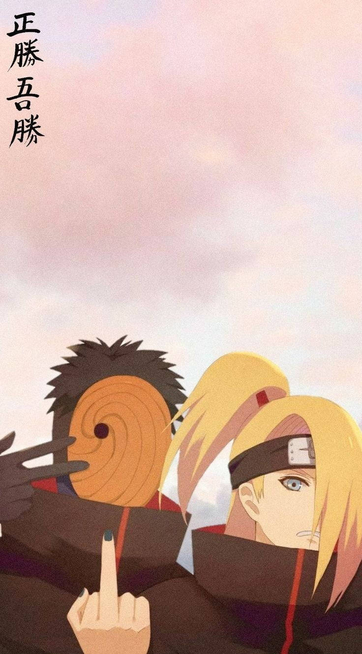 Tobi Naruto Deidara Ngón Giữa Hình nền