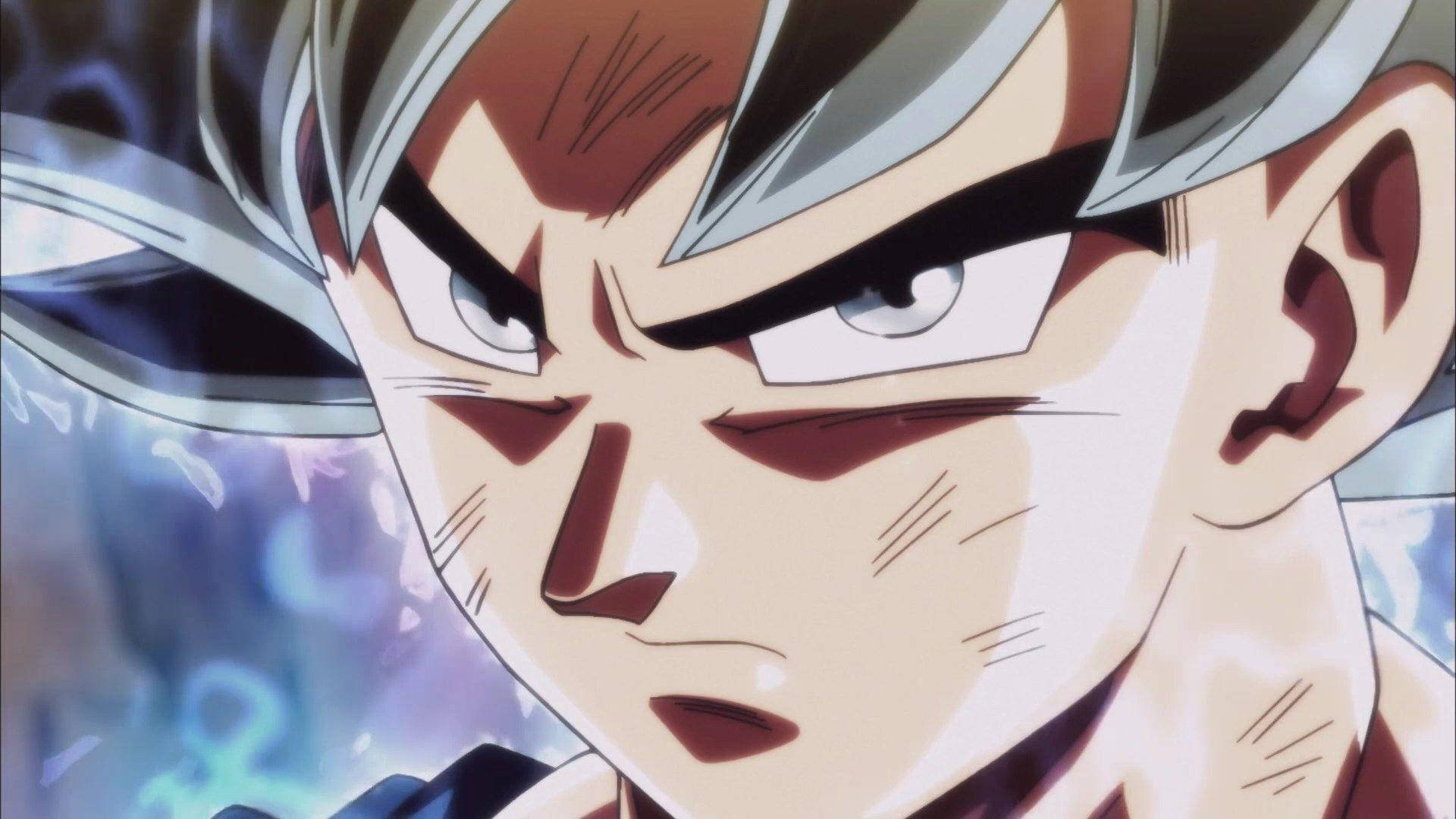 Tóc Bạc Goku Tự Tại Cực Ý Hình nền