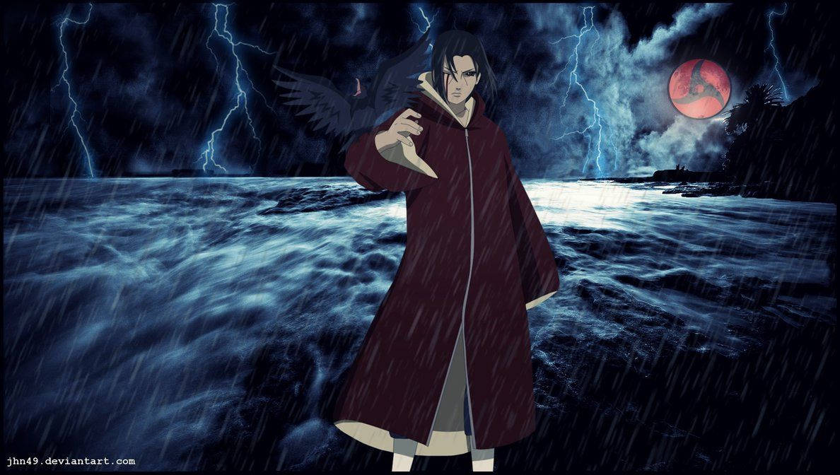 1188x672 Hình nền Itachi