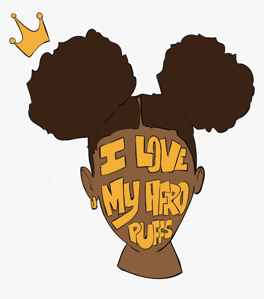 Tôi Yêu Kiểu Tóc Búi Afro PFP Hình nền